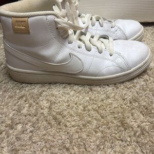 Nike Cream High-Top Sneakers